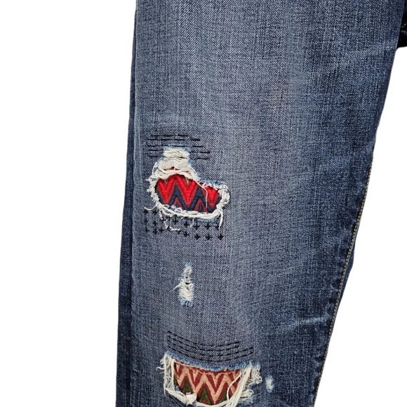 MM Vintage Gigi Patchwork Boyfriend Jeans - Picture 6 of 11